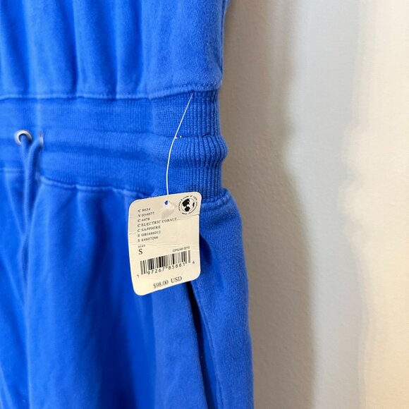 FREE PEOPLE Movement Throw And Go Onesie in Electric Cobalt Size Small NWT - Picture 9 of 12